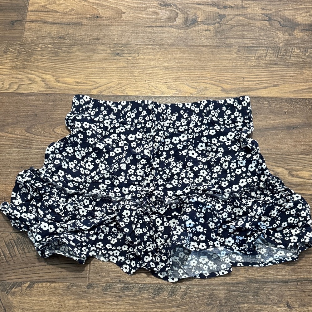 Floral Navy Women's Skirt